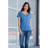 T-Shirt Soft Style Donna Scollatura Ampia - Gildan